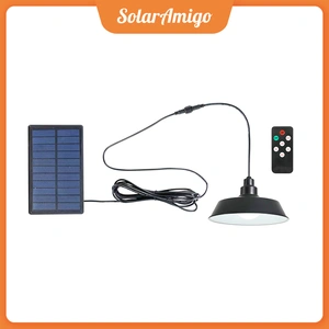 SolarAmigo Solar LED Chandelier Waterproof High Quality Smart Remote Control Switch